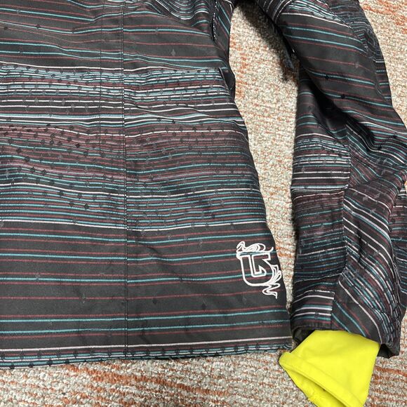 BURTON Women's Hooded Dryride Dante Snowboard Jacket Winter Season Size Small - Picture 7 of 9